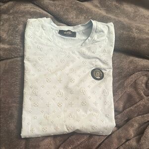 Blue George V designer Men's  Shirt